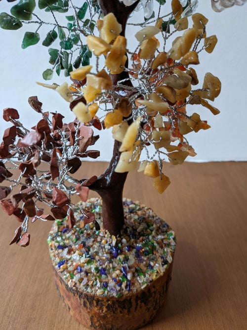 Seven Chakra Gemstone Money Tree (500 chip Tree)