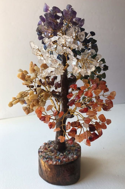 Seven Chakra Gemstone Money Tree (500 chip Tree)
