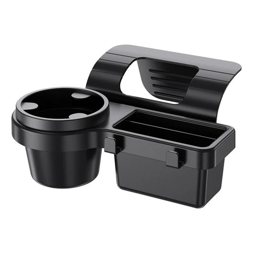 Car Cup Stand Phone Holder Mount Tray Side Door Window Storage Barrel
