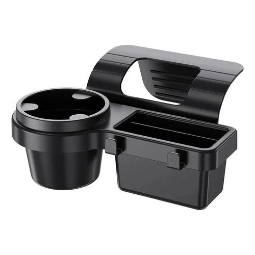Car Cup Stand Phone Holder Mount Tray Side Door Window Storage Barrel