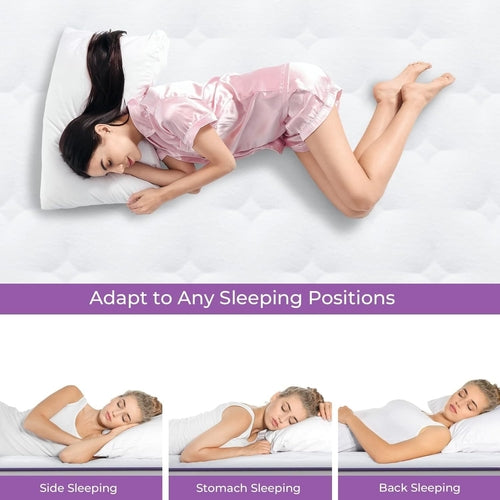 LuneluX_Sleep – 12-Inch Hybrid Mattress with Pocket Springs | Medium