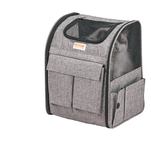 Cat Carrier with Wheels, Rolling Pet Carrier with Telescopic Handle