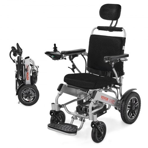 Electric Wheelchair for Adults, 136kg Capacity with Adjustable