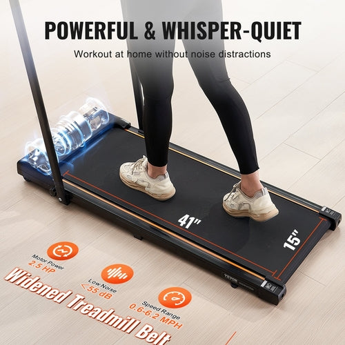 Walking Pad, Under Desk Treadmill for Home Office, Working Walking
