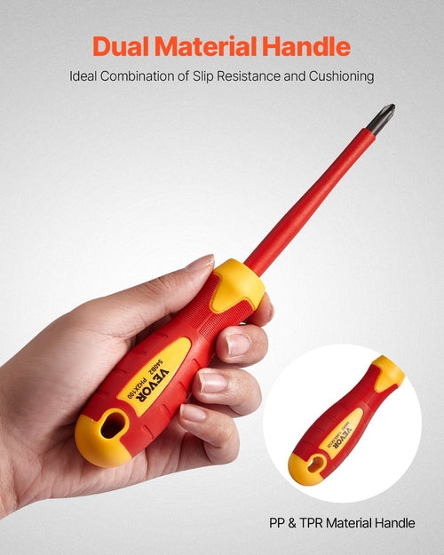 Insulated Screwdriver Set, 11-Piece Professional Electrical