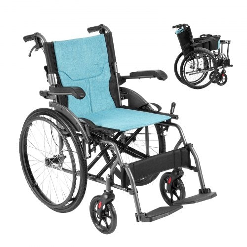 Wheelchair, Durable Aluminum Alloy Ultra-Lightweight Wheelchairs,
