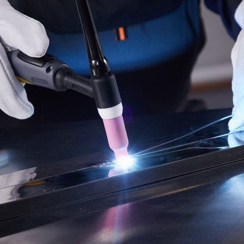 TIG Welder, 225A 6-In-1 Aluminum Welding Machine (Large LED Display)-