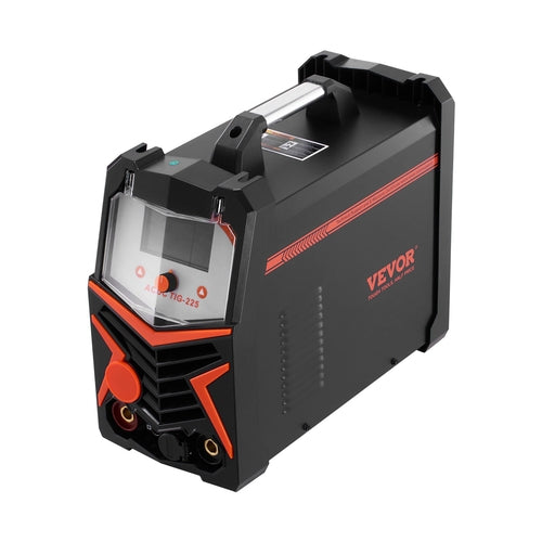 TIG Welder, 225A 6-In-1 Aluminum Welding Machine (Large LED Display)-