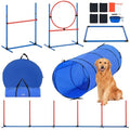 Dog Agility Training Equipment, 5 PCS Set with Adjustable High